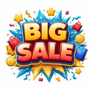 ONLY 8.00-15.00 SALE